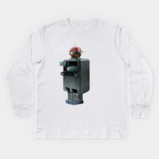 Quark Robot Kids Long Sleeve T-Shirt